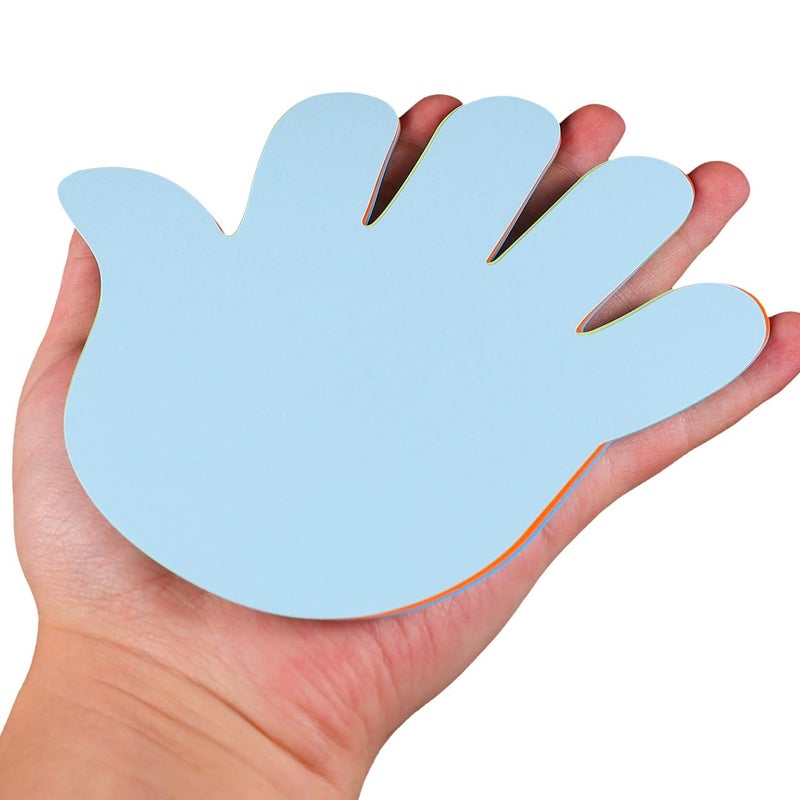 72 Pieces Colorful Hand Shape Paper Cutouts For Classroom Bulletin Board Wall Decor - Image 5
