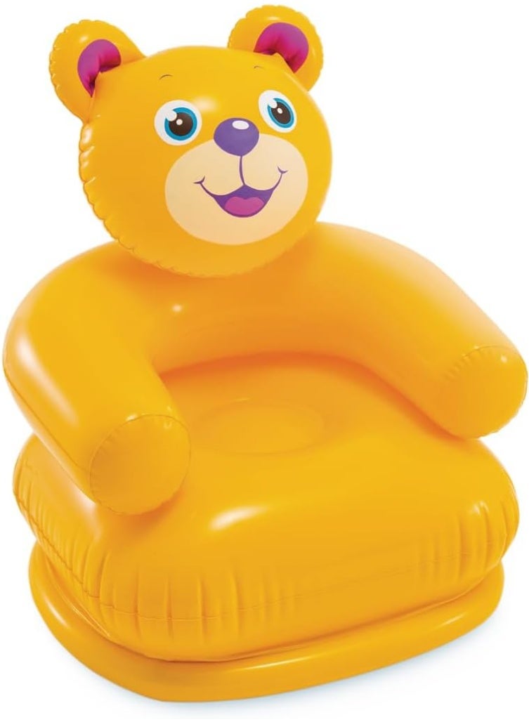 Lightweight inflatable chair with an attractive bear design - Image 1