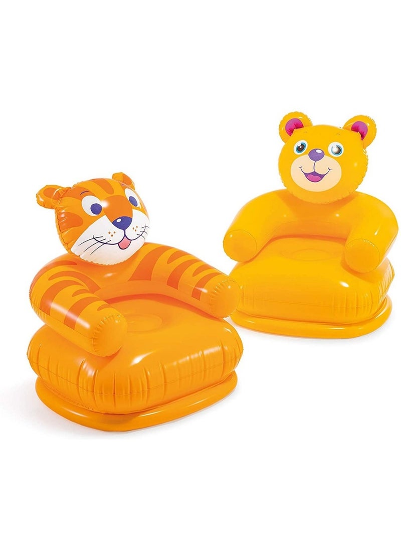 Lightweight inflatable chair with an attractive bear design - Image 4