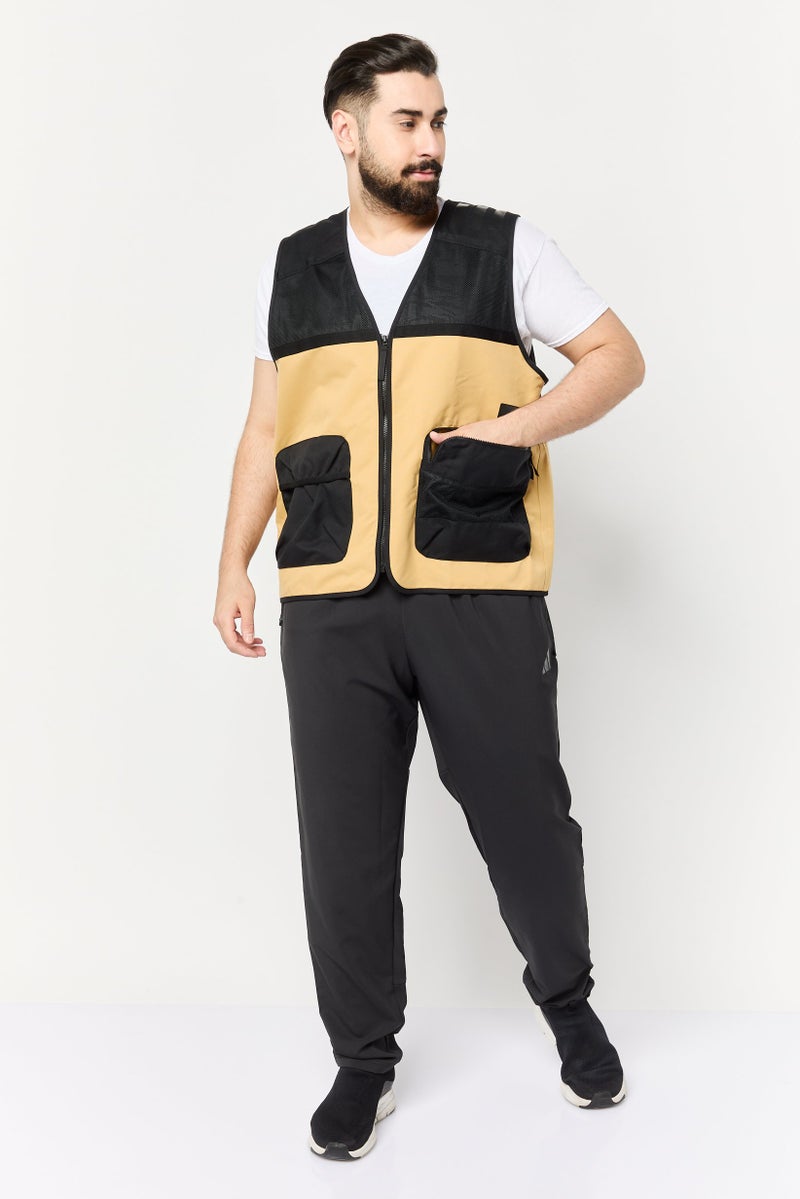 Adidas Men Sportswear Fit Sleeveless Outdoor Vest, Multicolor  - Image 2