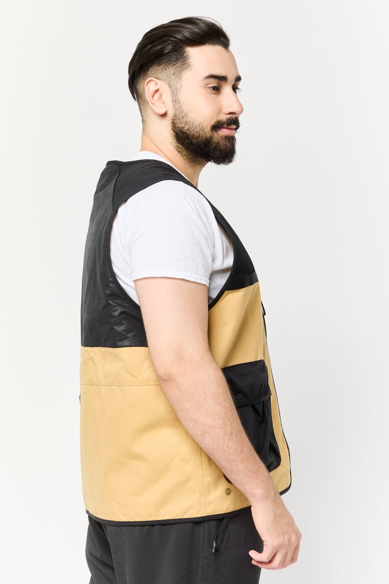 Adidas Men Sportswear Fit Sleeveless Outdoor Vest, Multicolor  - Image 3