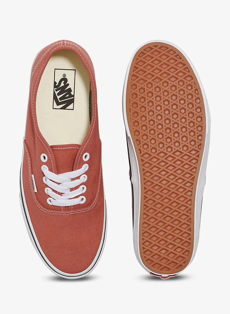 VANS Orange Authentic Unisex Shoes  | Best Price UAE