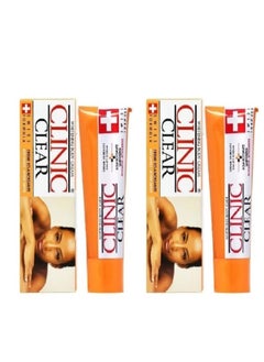 Clinic Clear Set Of Two Pieces Whitening Body Cream 2X50 grams 