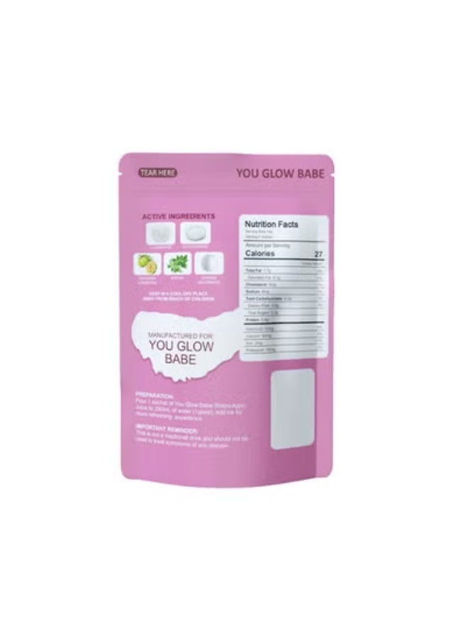 Wins Town 4-in-1 Whitening Capsules with Strawberry Stevia Flavor (15 x 10 Sachets)  - Image 2