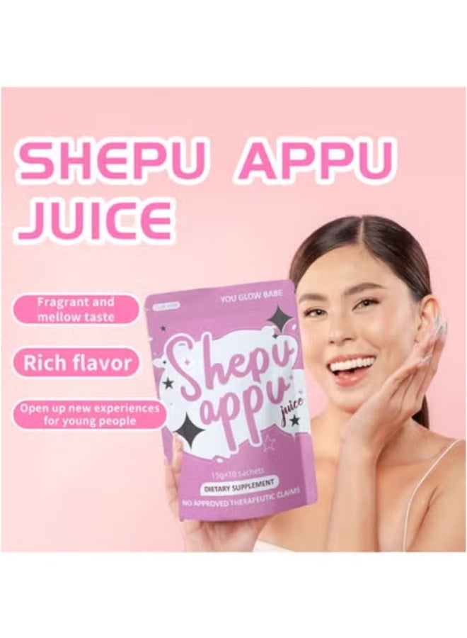 Wins Town 4-in-1 Whitening Capsules with Strawberry Stevia Flavor (15 x 10 Sachets)  - Image 5