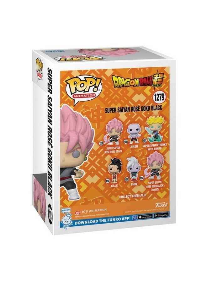 Funko Pop! Animation: Dragon Ball Super Super Saiyan Rose Goku Black With Translucent Scythe - Image 5
