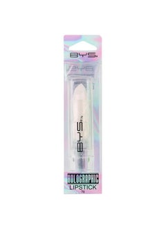 BYS Holographic Lipstick Unicorn Glitter Sheer Pink  - Image 1
