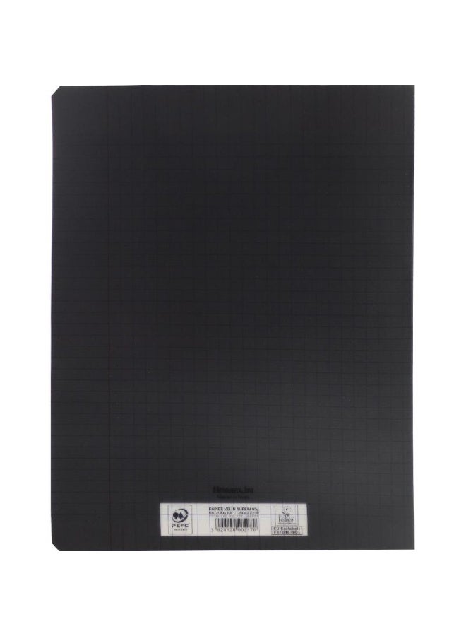 كونكويرانت دفتر ملاحظات (سييس) ٢٤ × ٣٢ سم، ٩٦ صفحة (٤٨ ورقة)، مسطر مربع (فرنسي)، رمادي - Image 2