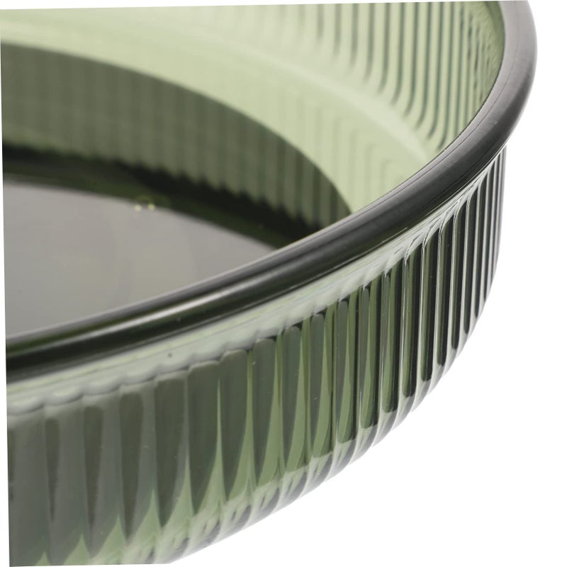 Green 360 Degree Rotating Storage Tray For Spice Jars Kitchen - Image 4