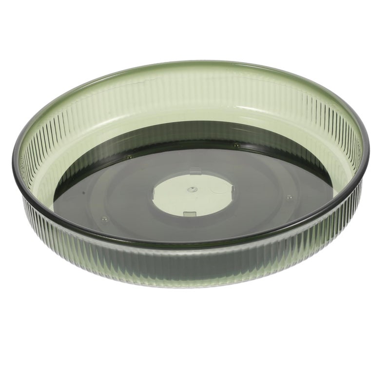 Green 360 Degree Rotating Storage Tray For Spice Jars Kitchen - Image 2