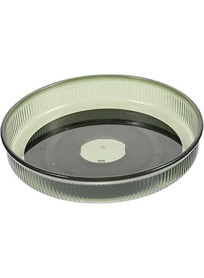 Green 360 Degree Rotating Storage Tray For Spice Jars Kitchen - Image 1