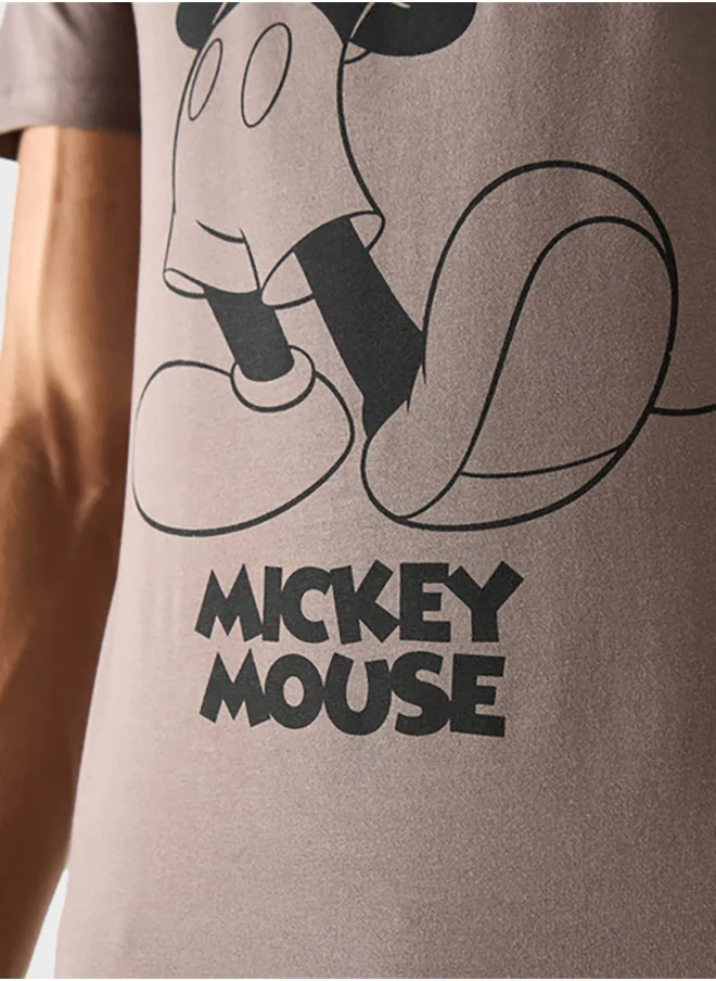 SP Characters Printed Crew Neck T-Shirt