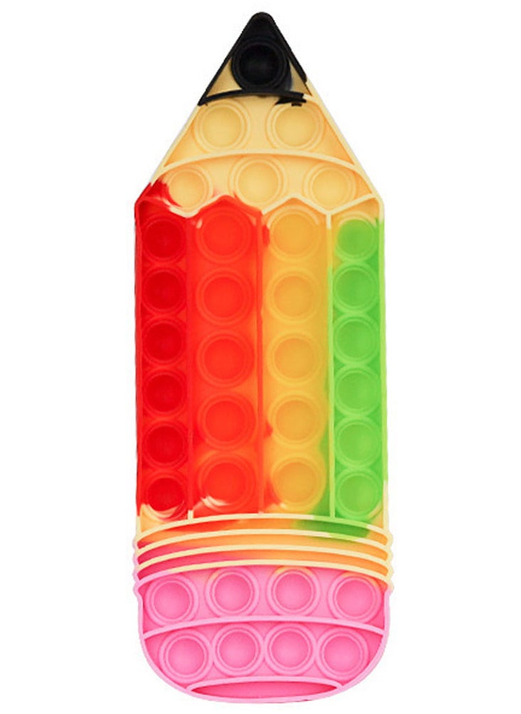 Pop It Bubble Shooter Game Assorted Shapes 3 Pieces Watermelon, Car and Pen Shapes