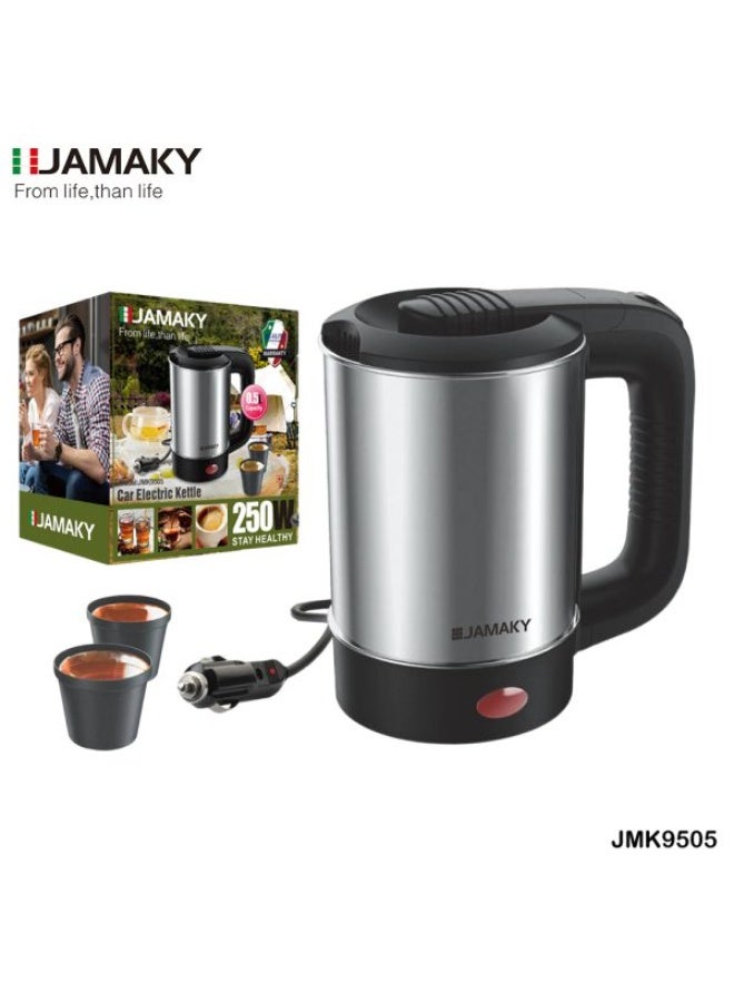 جامايكا Jamaky JMK9505، غلاية كهربائية للسيارة، سعة 0.5 لتر - Image 1