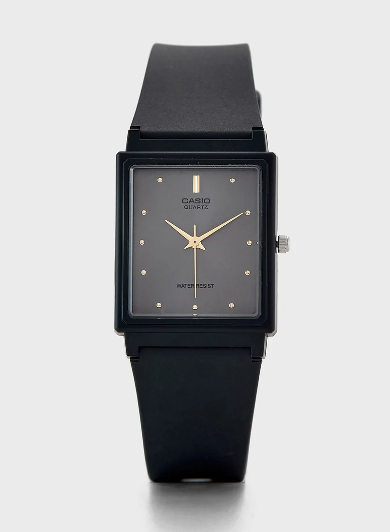 CASIO Rectangular Resin Strap Watch