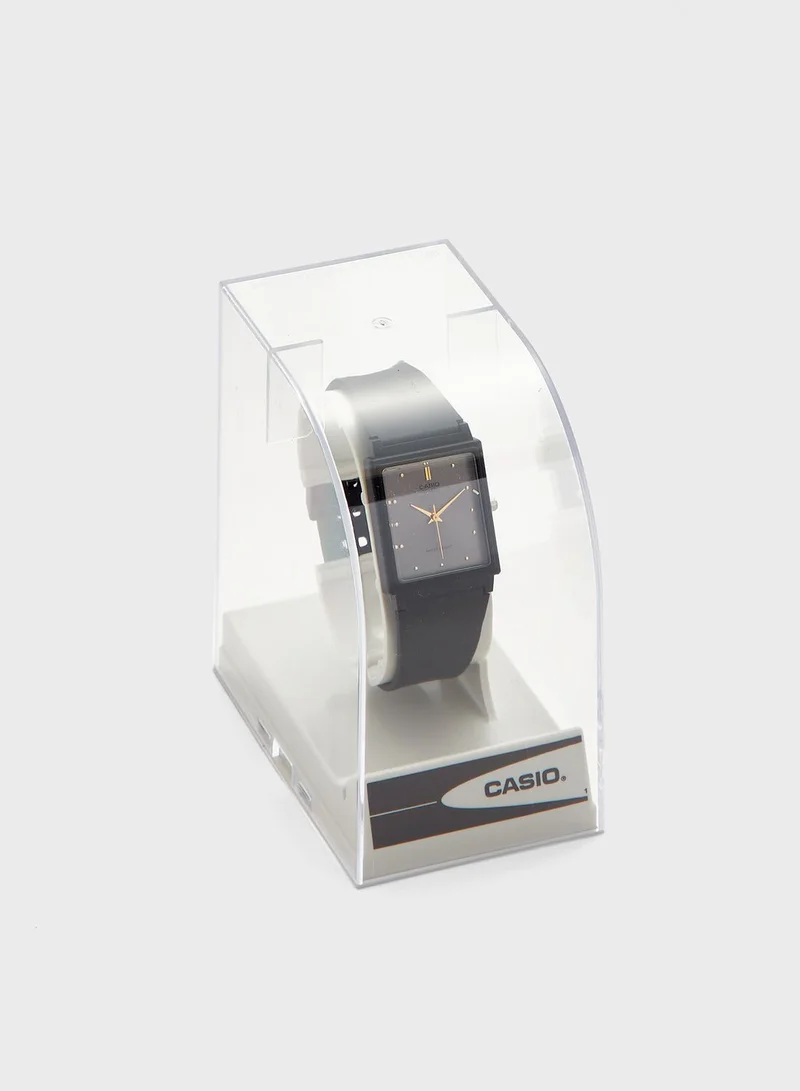 CASIO Rectangular Resin Strap Watch