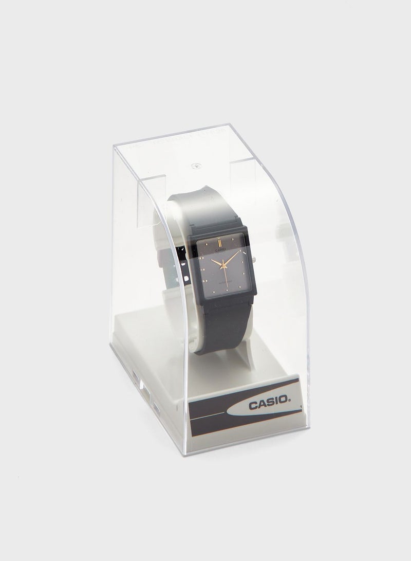 CASIO Rectangular Resin Strap Watch - Image 4