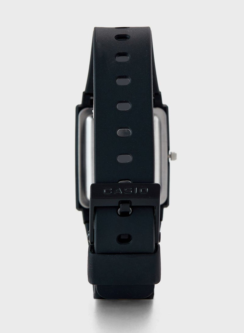 CASIO Rectangular Resin Strap Watch - Image 2