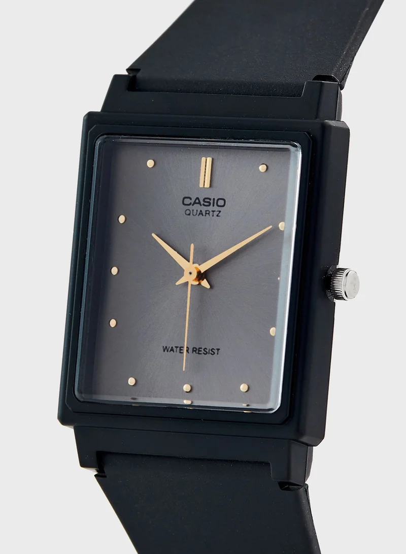 CASIO Rectangular Resin Strap Watch