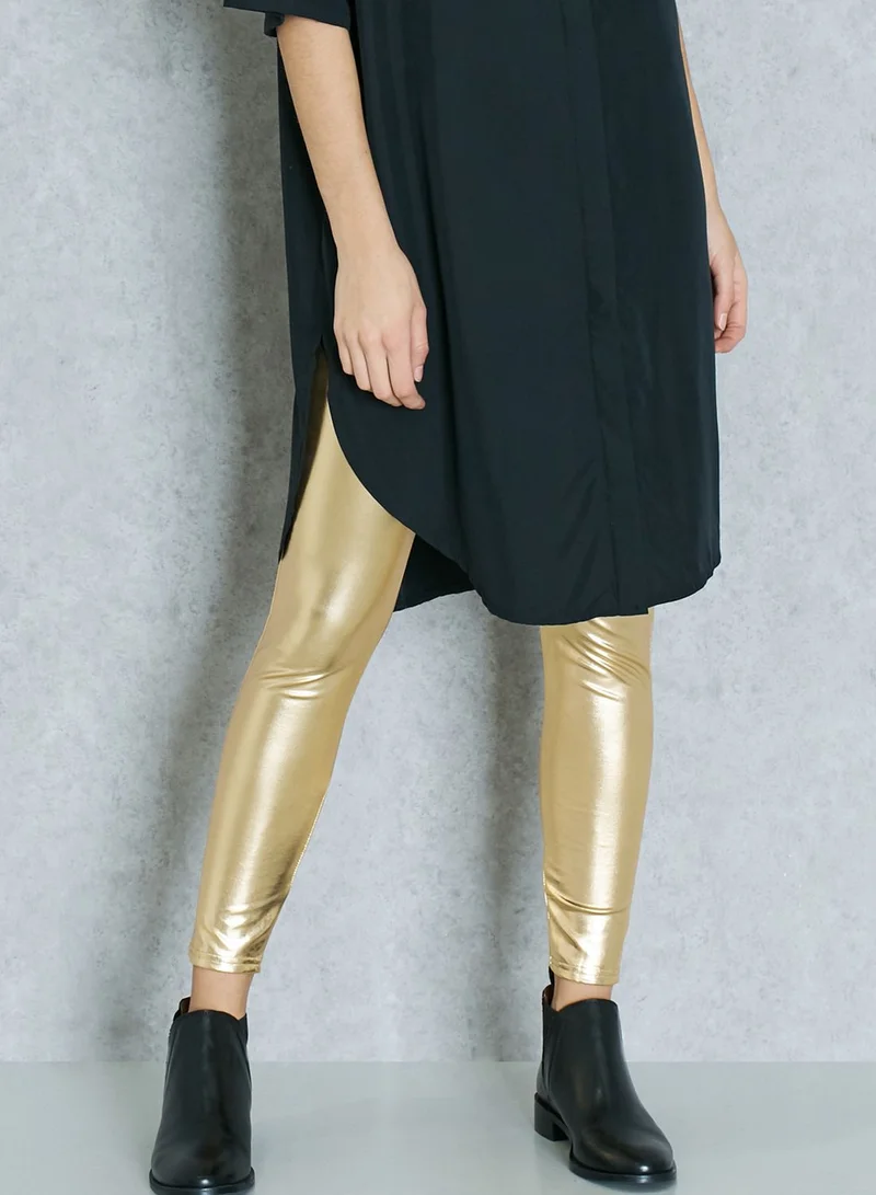 Ruby Q Metallic Leggings