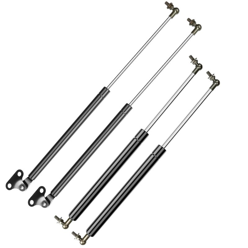 HHCSOP Front Hood and Rear Hatch Tailgate Lift Supports Gas Shock Strut Springs for Toyota Land Cruiser/Lexus LX470 (1998-2007) - 4PCS - Image 1