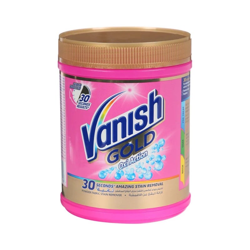 Vanish Gold Oxi Action Fabric Stain Remover Result in 30 Seconds- 1kg