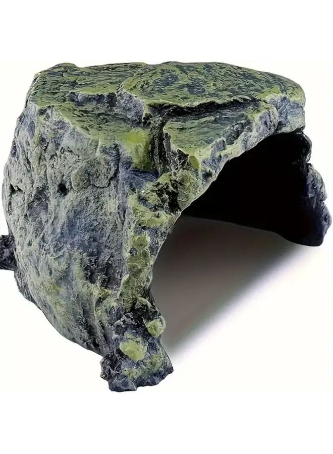 Large Hideout Aquarium Decorative Stone 80 In 1 Multi Functional Fish Reptile Cave - Image 5