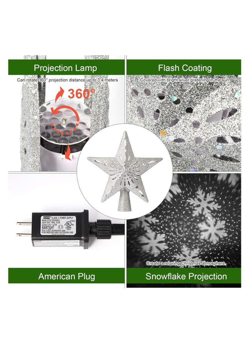 Generic - 2024Christmas Halloween Projector LED Lights, 16 Slides LED Projector Lamp Double Projection Light Waterproof Outdoor Water Wave Projector Light with Remote Control for Party, Birthday (1) - Image 1