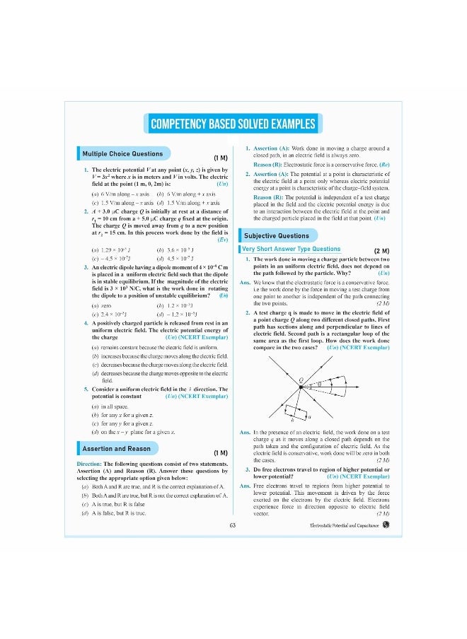 PW CBSE Question & Concept Bank (QCB) Class 12 Physics 2024 - 2025 Chapter-wise and Topic-wise Solved Questions