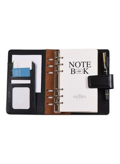 A6 Spiral Notebook Black