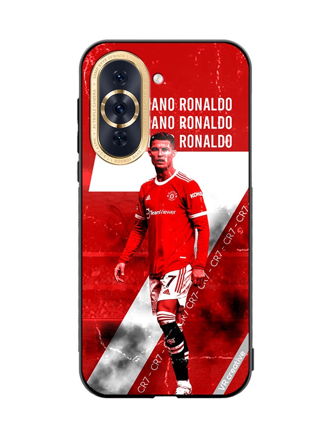 VR CREATIVE Protective Case Cover For Huawei Nova 10 Cr7 Design Multicolour - Image 1