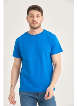 Four Man 2 Pieces Men's 100% Cotton Standard Pattern Non-Wrinkle Plain Color Basic T-Shirt  - Image 5