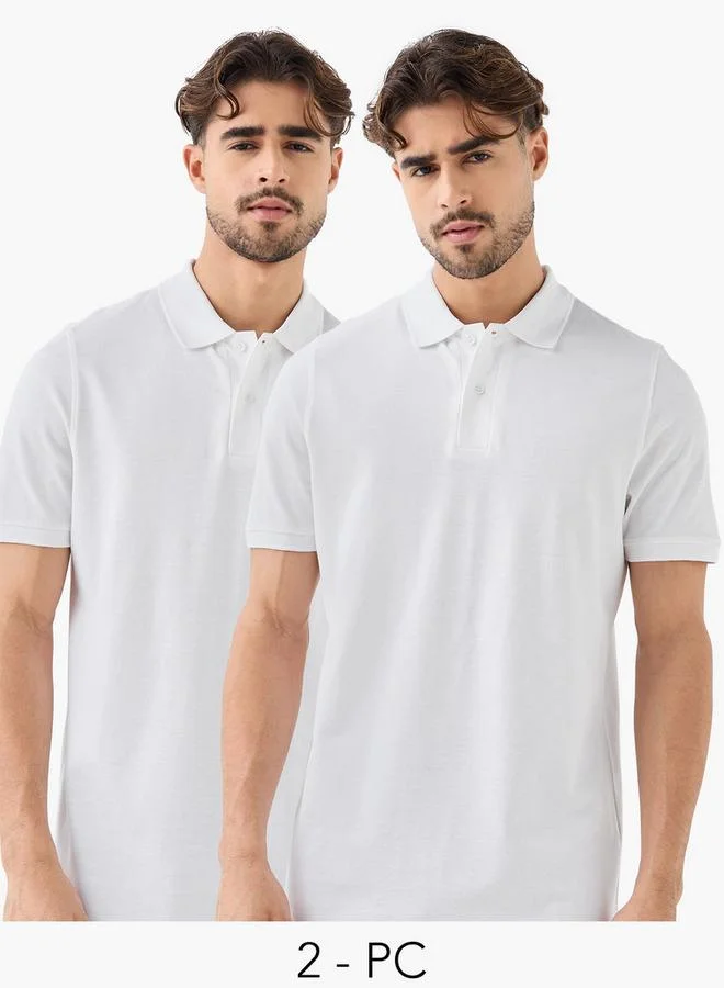 Splash FAV Set of 2 - Regular Fit Polo T-shirt