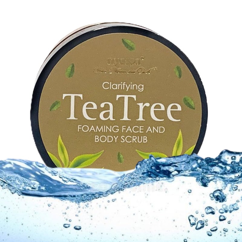 Nyassa Tea Tree Face and Body Scrub 35gm - Image 1