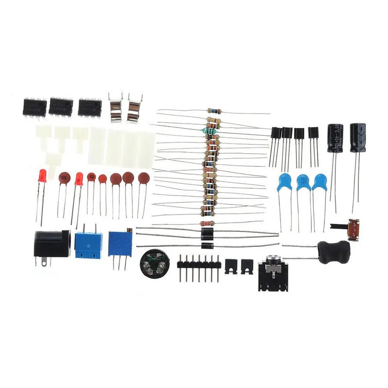 Unassembled DIY Purple Geiger Counter Parts Kit Module Nuclear Radiation Detector with Sound and Light Alarm Function - Image 2