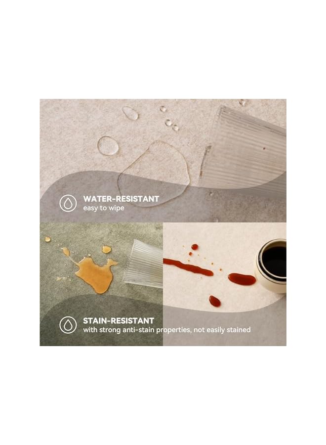 The Bros Pack of 2 Forest Green Soft Stain-Resistant Cushion Covers Pet-Friendly Pillowcases Throw Pillow Covers for Sofa Couch Bed Outdoor 45x45 CM Waterproof - Image 3