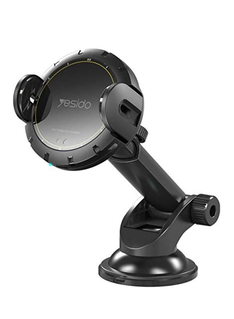Yesido Wireless charging holder C77 Black - Image 1