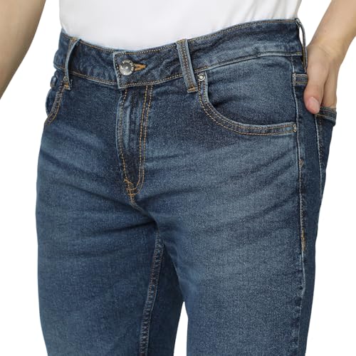 Spykar Men's Kano Slim Fit Mid-Rise Casual Jeans - Image 2