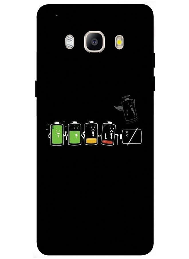 Protective Case Cover For Samsung Galaxy J5 2016 Smart Series Printed Protective Case Cover for Samsung Galaxy J5 2016 Low to Full Battery