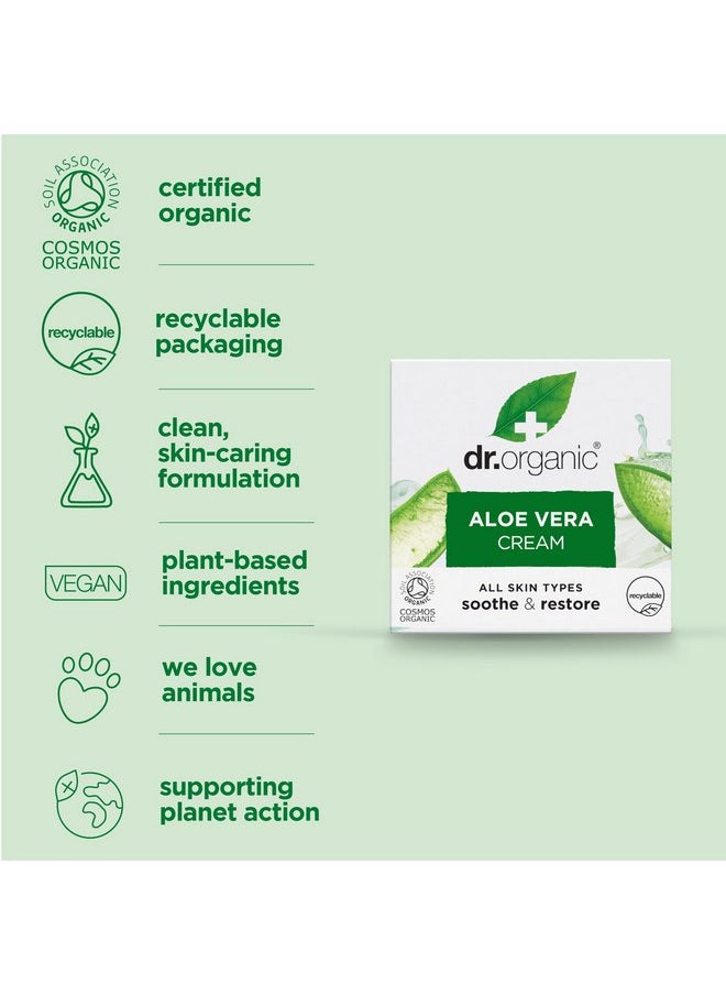 dr.organic Organic Doctor Organic Aloe Vera Concentrated Cream, 1.7 fl.oz.  - Image 3