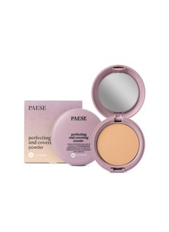 Paese Nanorevit Perfecting And Covering Powder with Blackcurrant seed oil long lasting matte finish, 06 Honey  - Image 1
