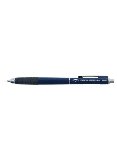 Drafttec Retractable Tip Mechanical Pencil 0.5Mm Model Dr05 Mechanical Pencil With Retractable Tip For Drafting Architecture Geometry Art And School