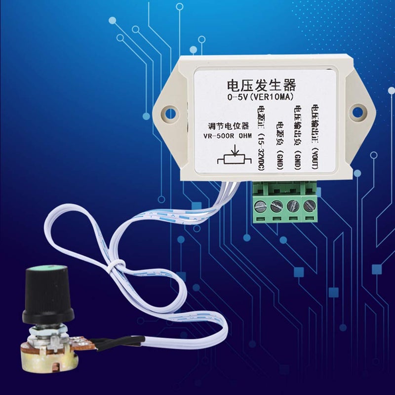 Tyenaza Voltage Regulating Generator Potentiometer Adjustable 0-5VDC for PLC Industrial Control - Image 3