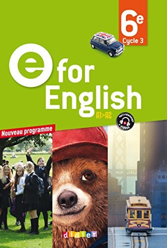 E For English 6E 2016