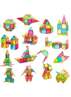 Cordova magnetic tiles 100-piece set – STEM educational building blocks for kids, creative construction toy for boys & girls  - Image 5