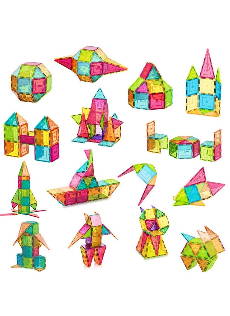 Cordova magnetic tiles 100-piece set – STEM educational building blocks for kids, creative construction toy for boys & girls  - Image 5