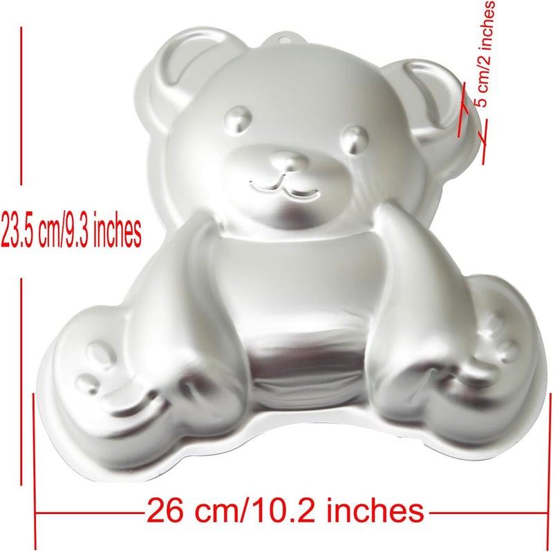 SADYFON 3D Aluminum Baking Pans Tins Cake Decorating Mould Birthday Bakeware Tools - Image 5