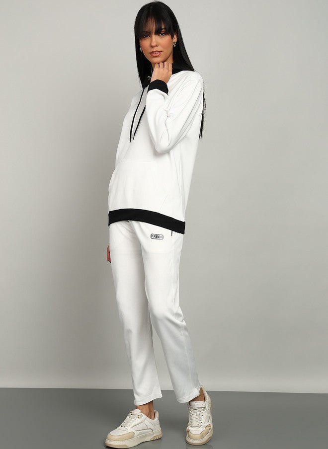 PREEN Women Night Suit - Long Sleeve Hoodie and Pyjamas Set - Image 4