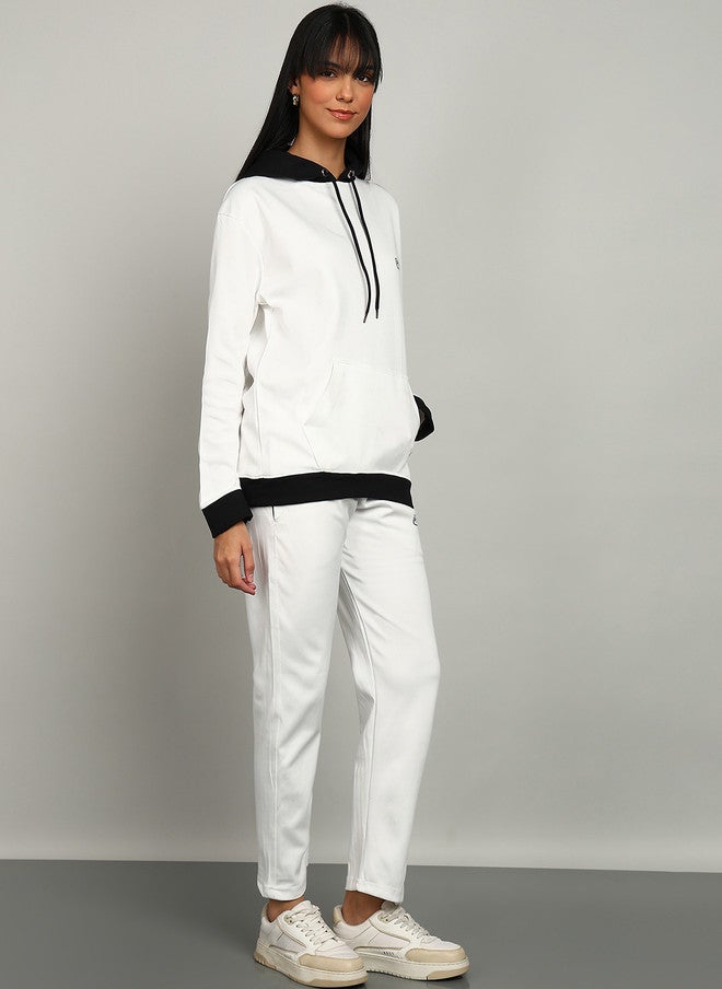 PREEN Women Night Suit - Long Sleeve Hoodie and Pyjamas Set - Image 3