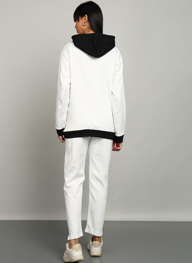 PREEN Women Night Suit - Long Sleeve Hoodie and Pyjamas Set - Image 5
